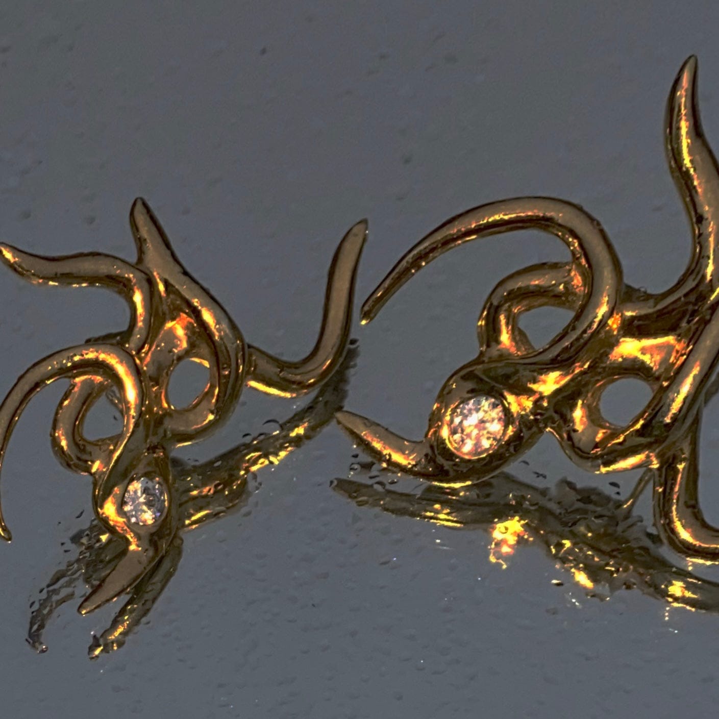 Gold Arachne Earring-Rosie Grace Ward-APOC STORE