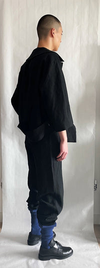 Framed Sock Blue-SHEK LEUNG-APOC STORE