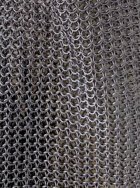Chain Mail Short Chain Handbag-phlegm-APOC STORE