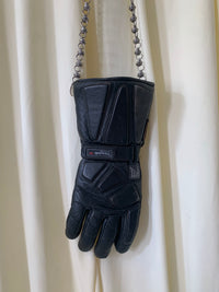 Black Long Silver Chain Handbag-phlegm-APOC STORE