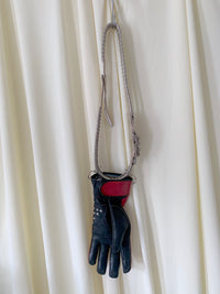 Red Silver Belt Handbag-phlegm-APOC STORE