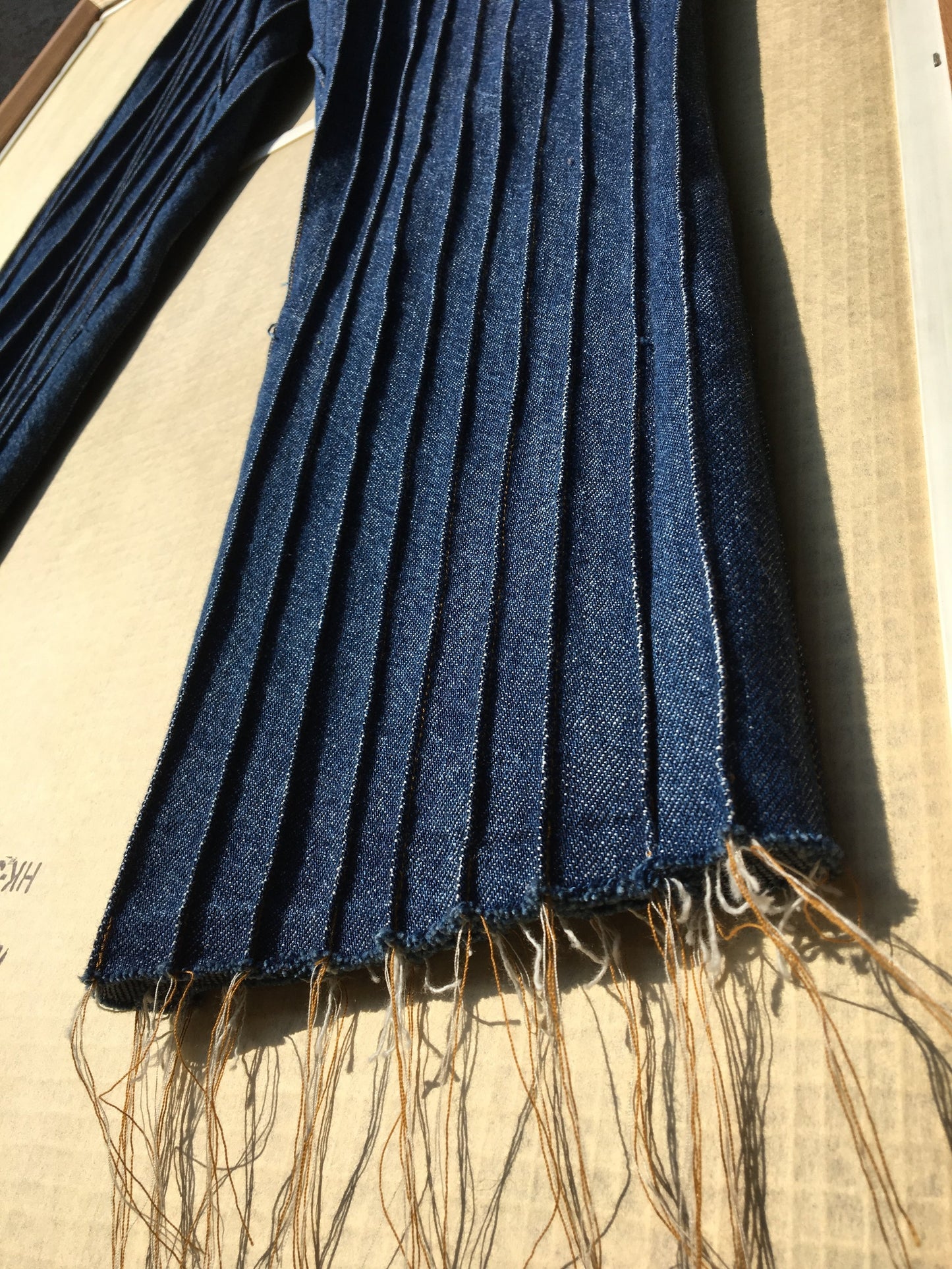 Indigo Denim Trousers-Jetpack Hom(m)e-APOC STORE