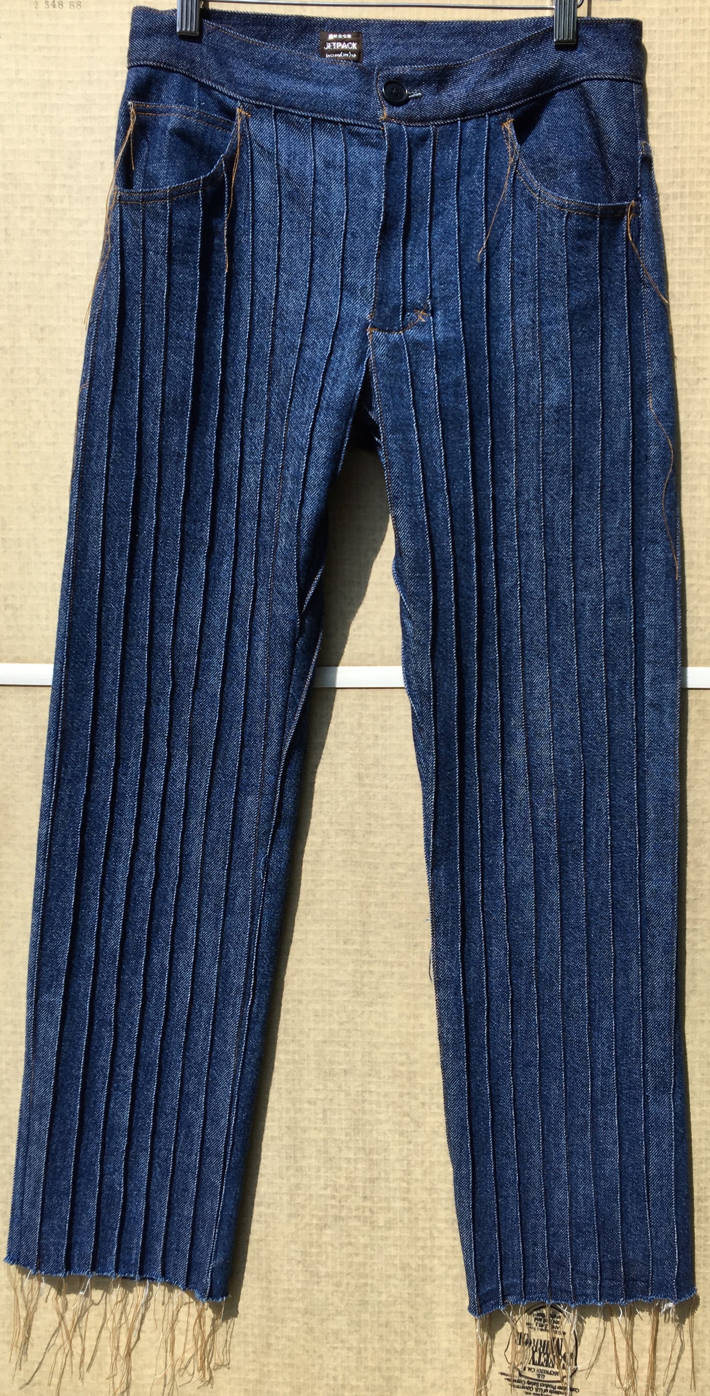 Indigo Denim Trousers-Jetpack Hom(m)e-APOC STORE