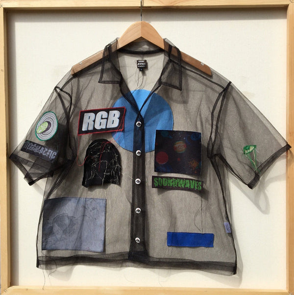 Tulle Collage Resort Shirt-Jetpack Hom(m)e-APOC STORE