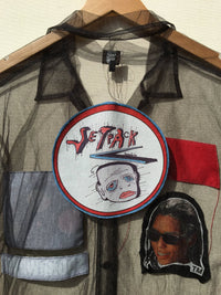 Tulle Collage Resort Shirt-Jetpack Hom(m)e-APOC STORE