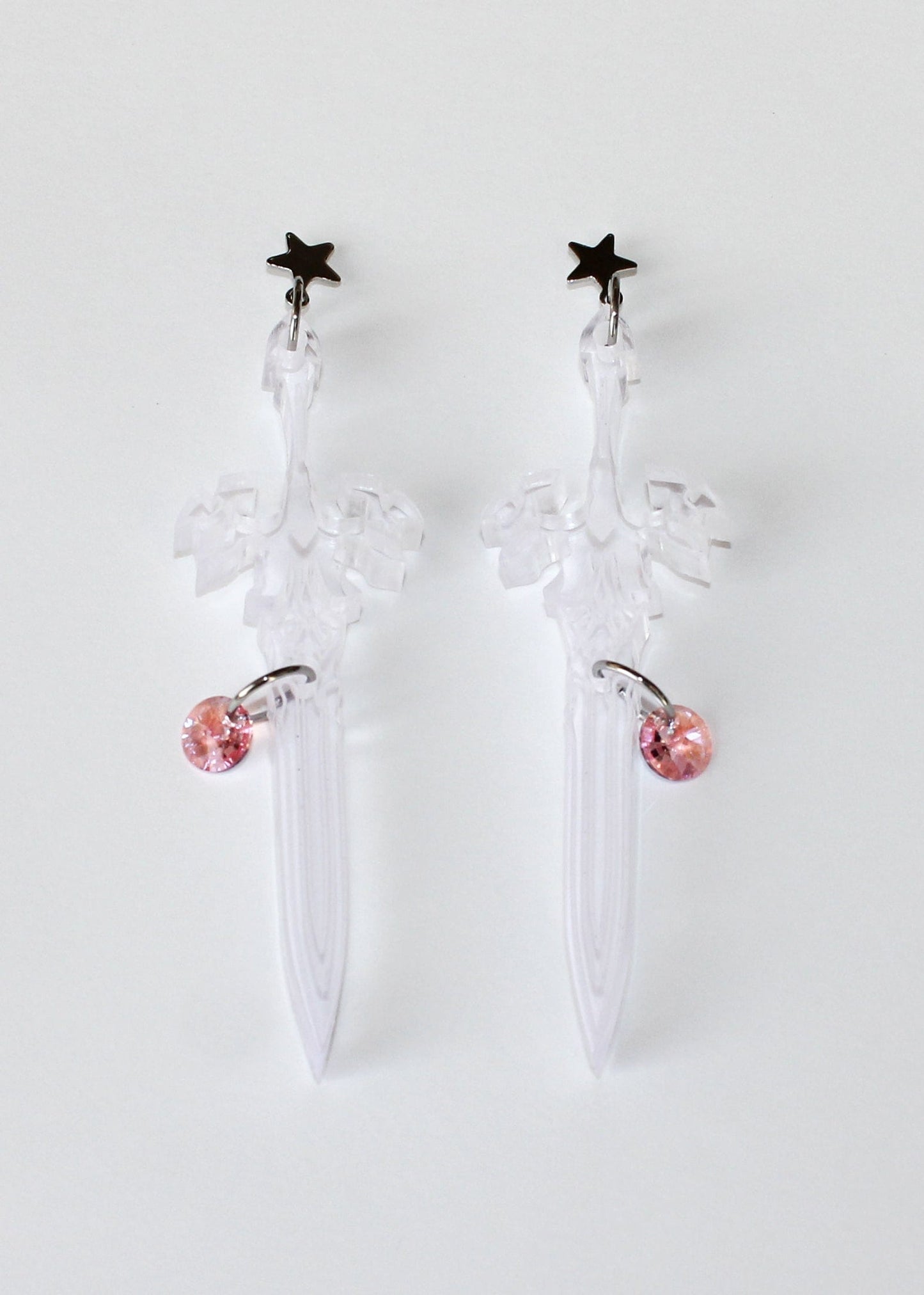 Pale Star Sword Earrings-Emma Pryde-APOC STORE