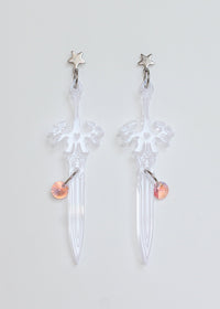 Pale Star Sword Earrings-Emma Pryde-APOC STORE