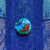 Blue Tulle Collage Shirt-Jetpack Hom(m)e-APOC STORE