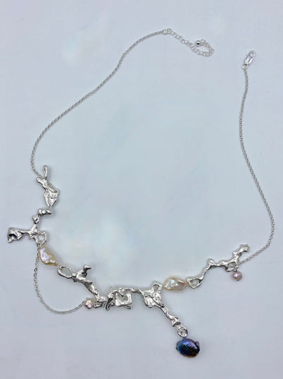 Fluid Erosion Necklace-Nadia Ridiandries-APOC STORE