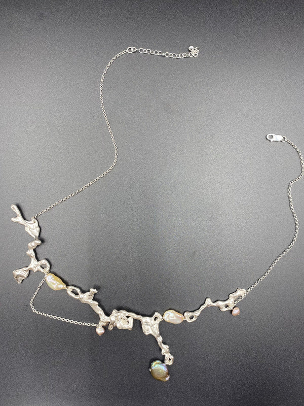 Fluid Erosion Necklace-Nadia Ridiandries-APOC STORE
