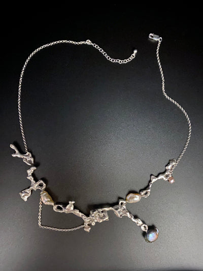 Fluid Erosion Necklace-Nadia Ridiandries-APOC STORE