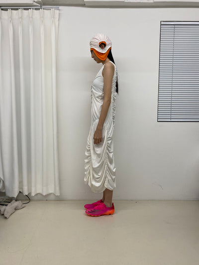 Off White Broken Chamwoe Dress-Sung Ju-APOC STORE