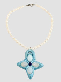 Blue Bubble Pearl Choker-Emma Pryde-APOC STORE