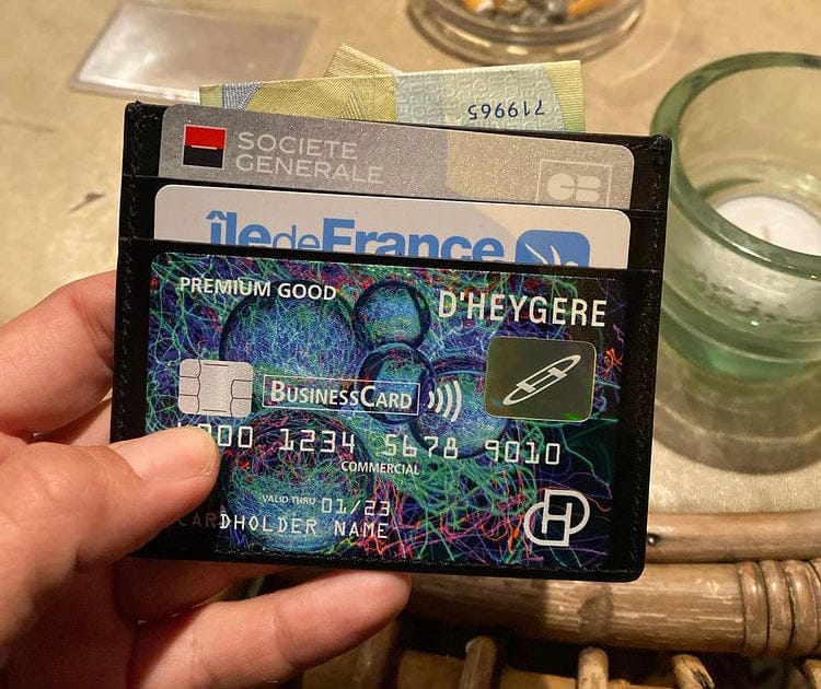 Trompe L’oeil Card Holder-D’heygere-APOC STORE