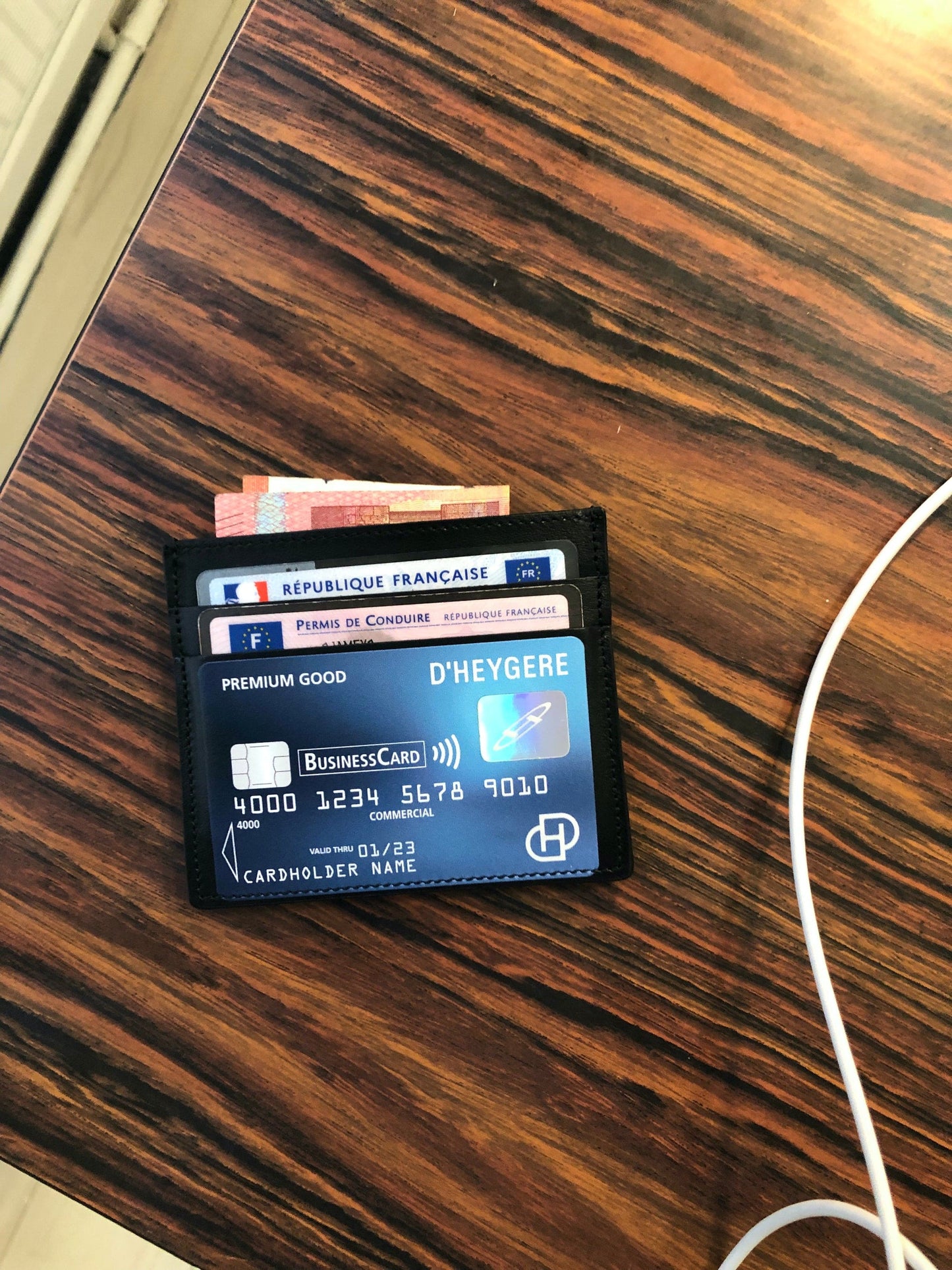 Trompe L’oeil Card Holder-D’heygere-APOC STORE