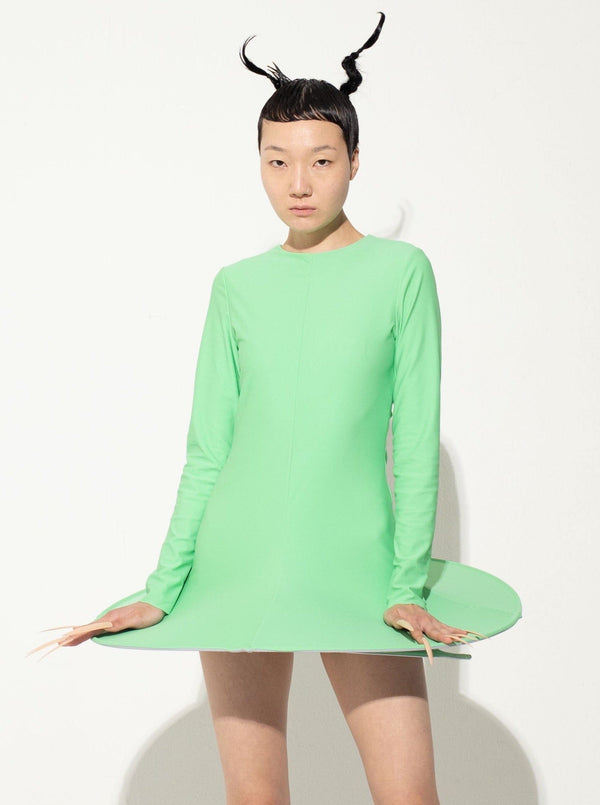 Basic Tight Top In Pistachio-Sun Woo-APOC STORE