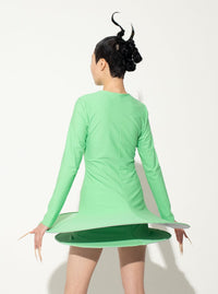 Basic Tight Top In Pistachio-Sun Woo-APOC STORE