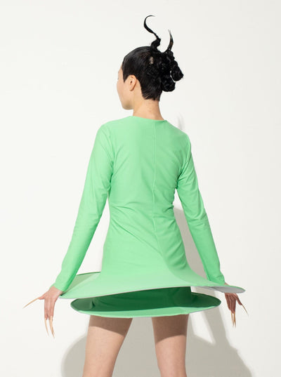 Basic Tight Top In Pistachio-Sun Woo-APOC STORE