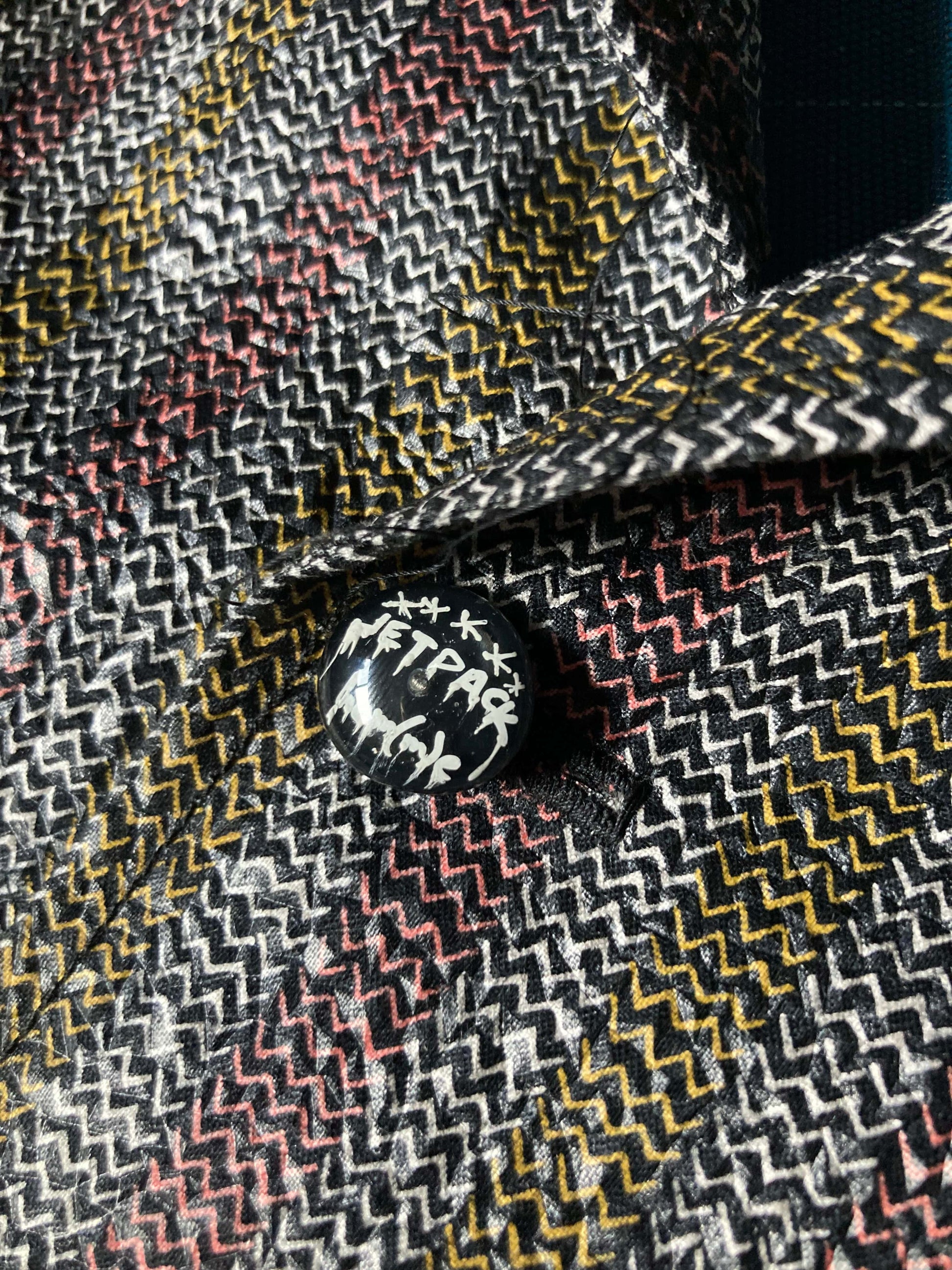 Crimped Cotton/Mesh Back Shirt-Jetpack Hom(m)e-APOC STORE