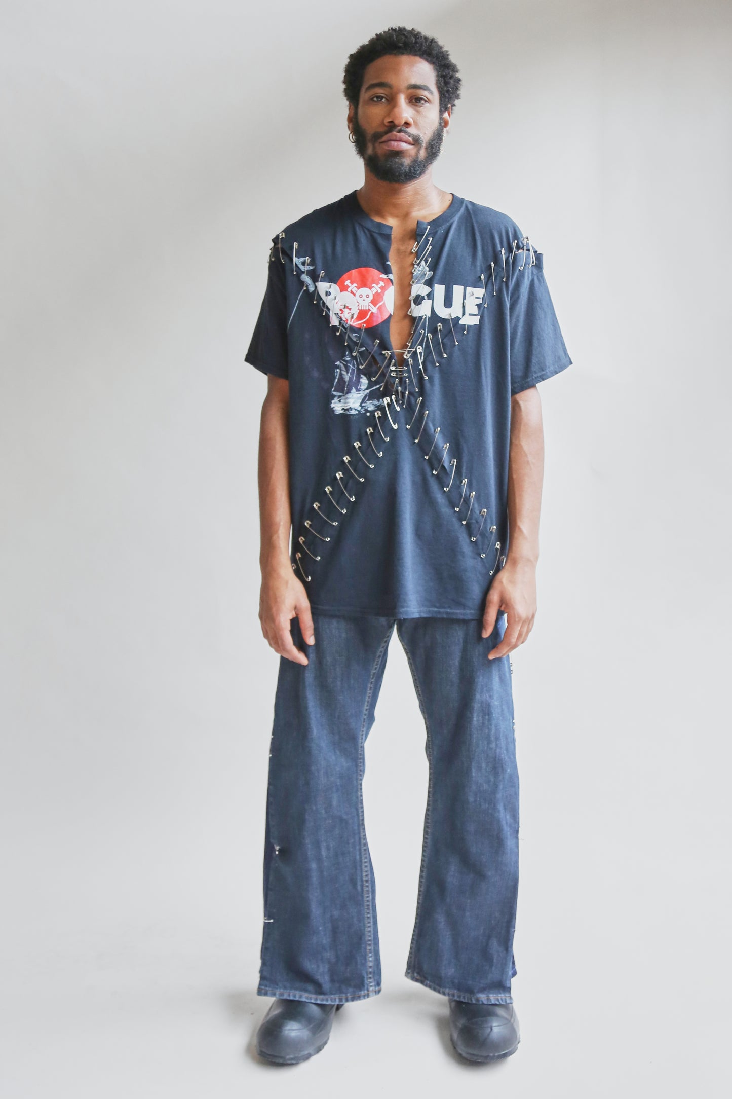 J A Side Slashed Jeans-Jawara Alleyne-APOC STORE