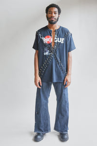 J A Side Slashed Jeans-Jawara Alleyne-APOC STORE