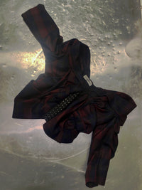 Draped Tartan Jacket-Lou de Bètoly-APOC STORE