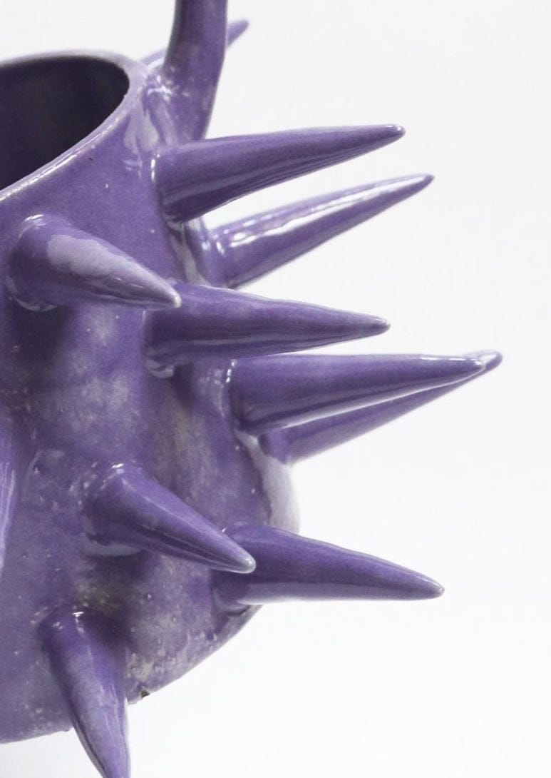 Purple Spike Basket Bag-Naomi Gilon-APOC STORE