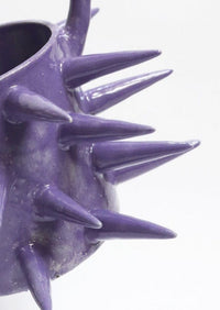 Purple Spike Basket Bag-Naomi Gilon-APOC STORE
