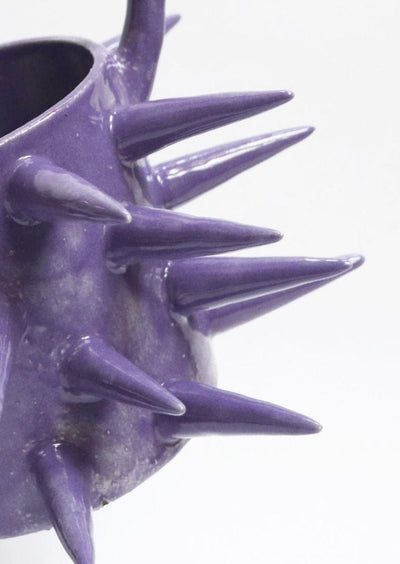Purple Spike Basket Bag-Naomi Gilon-APOC STORE