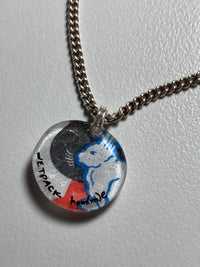 White Rabbits 1-charm Necklace-Jetpack Hom(m)e-APOC STORE