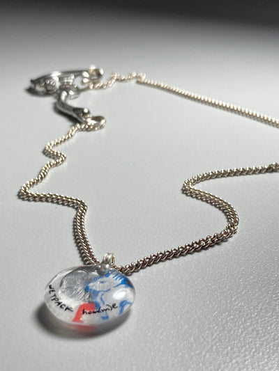 White Rabbits 1-charm Necklace-Jetpack Hom(m)e-APOC STORE