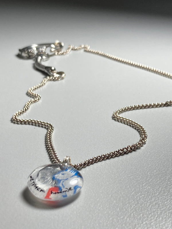 White Rabbits 1-charm Necklace-Jetpack Hom(m)e-APOC STORE