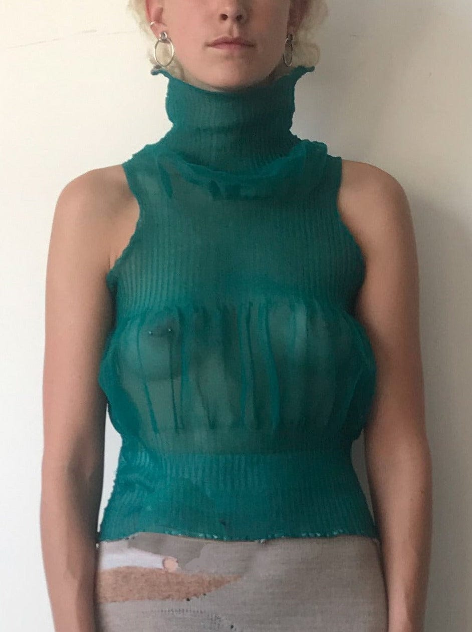 Monofilament turtleneck-Khanh Brice Nguyen-APOC STORE