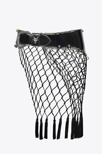 Pirate belt long Black-INAN-APOC STORE