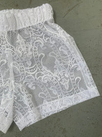 Granny Fleur Lace Shorts-Adam Jones-APOC STORE