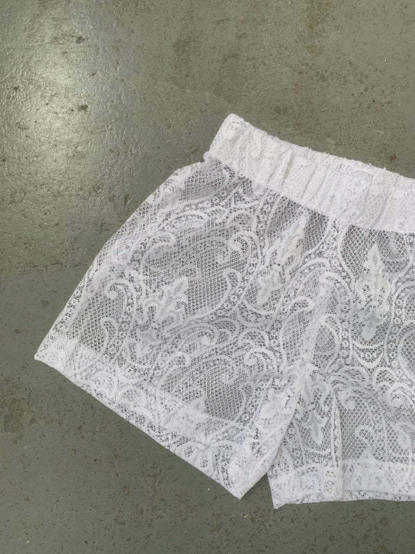 Granny Fleur Lace Shorts-Adam Jones-APOC STORE
