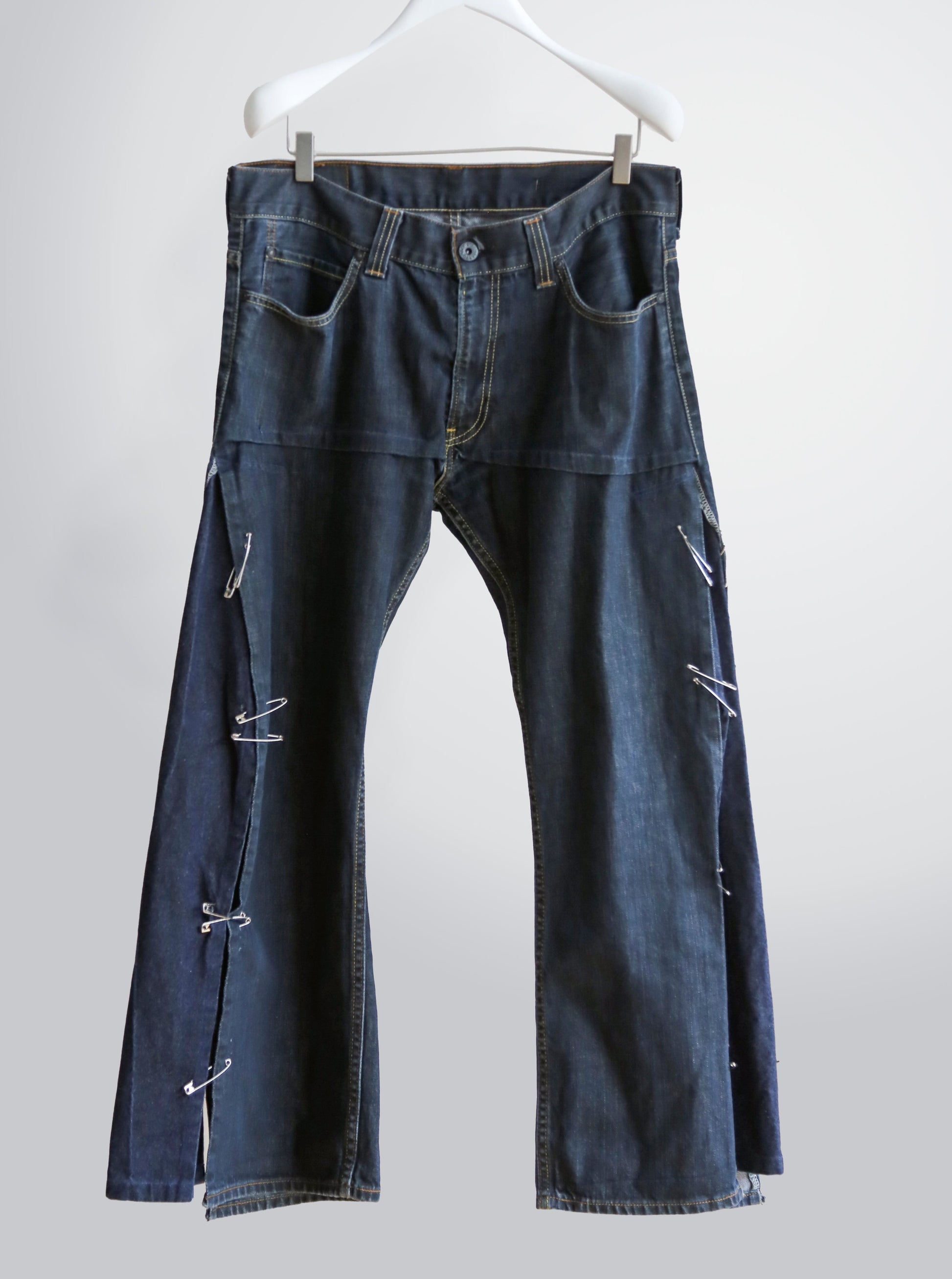 J A Side Slashed Jeans-Jawara Alleyne-APOC STORE