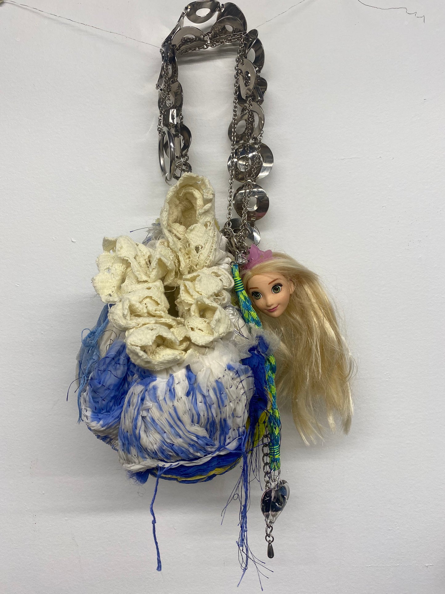 Wavy Blues Lovers’ Bucket Bag-Olivia Rubens-APOC STORE