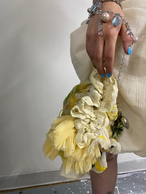 Mellow Yellow Lovers’ Bucket Bag-Olivia Rubens-APOC STORE