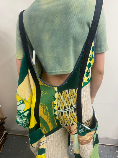 Patchwork Jumpsuit-Olivia Rubens-APOC STORE