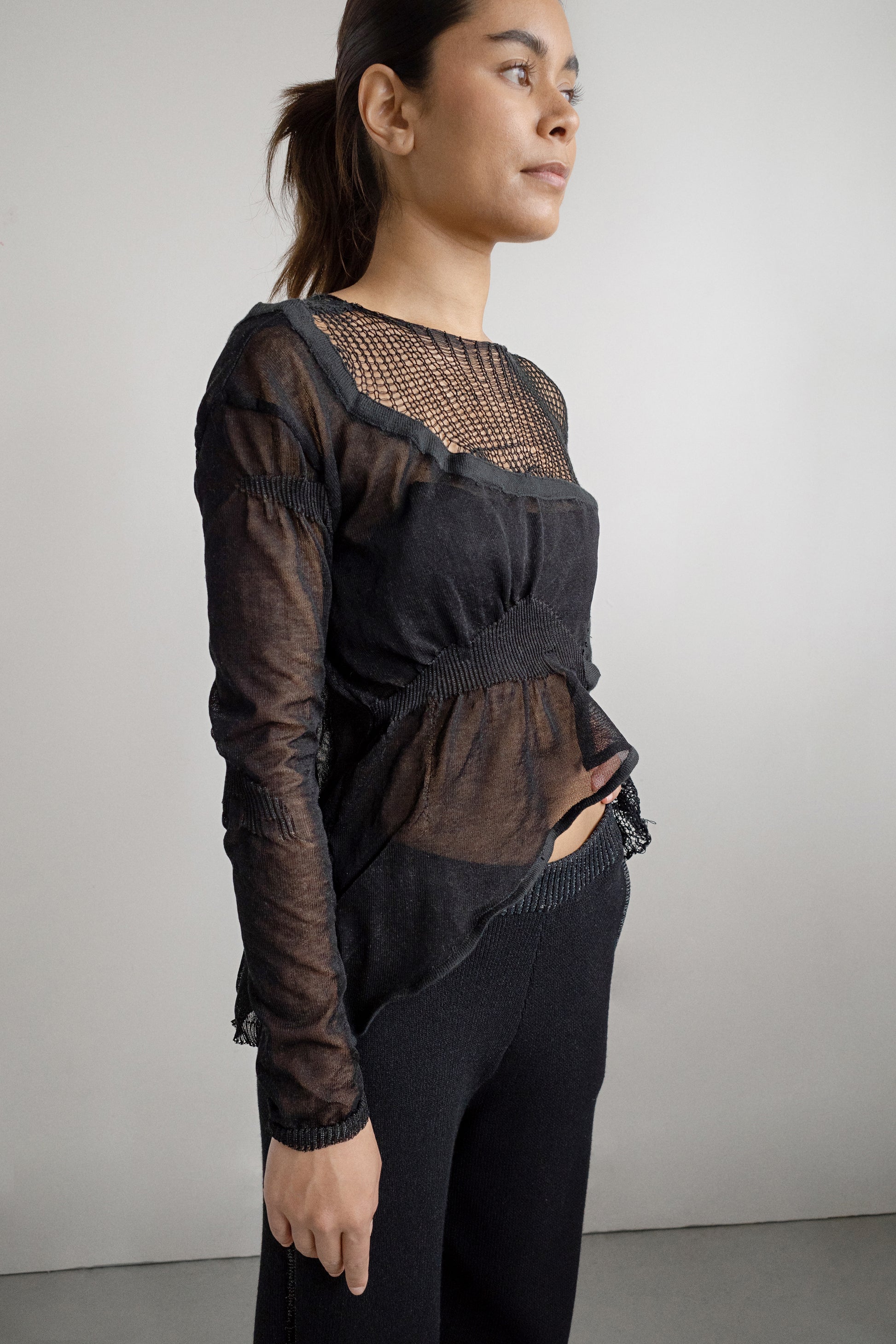 Scar and Mesh Top-Khanh Brice Nguyen-APOC STORE