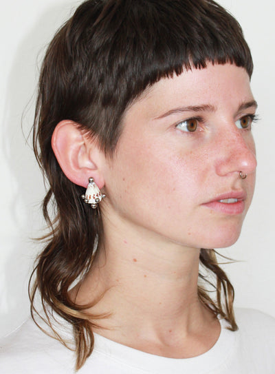 Kappa Single Earring-Corrina Goutos-APOC STORE