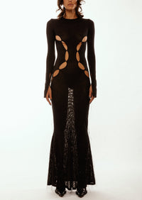 Long Hole Dress-Clara Colette Miramon-APOC STORE