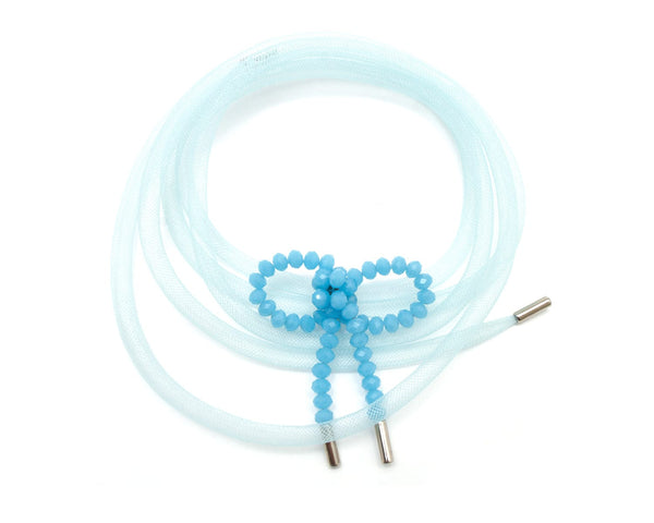 Lady Ribbon Choker - Blue / Blue-1CONCEPT-APOC STORE