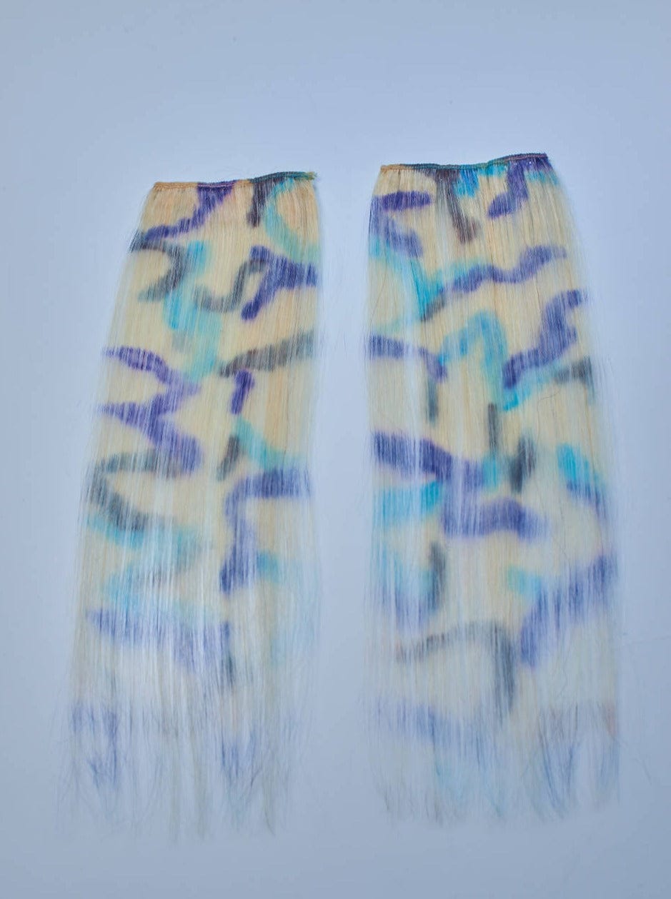 Purple Blue Camouflage Extensions-Tomihiro Kono-APOC STORE