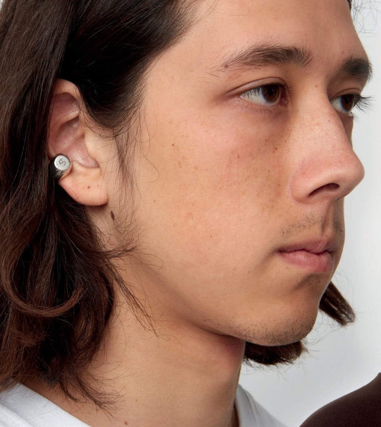 Silver Signet Ear Cuff-D’heygere-APOC STORE