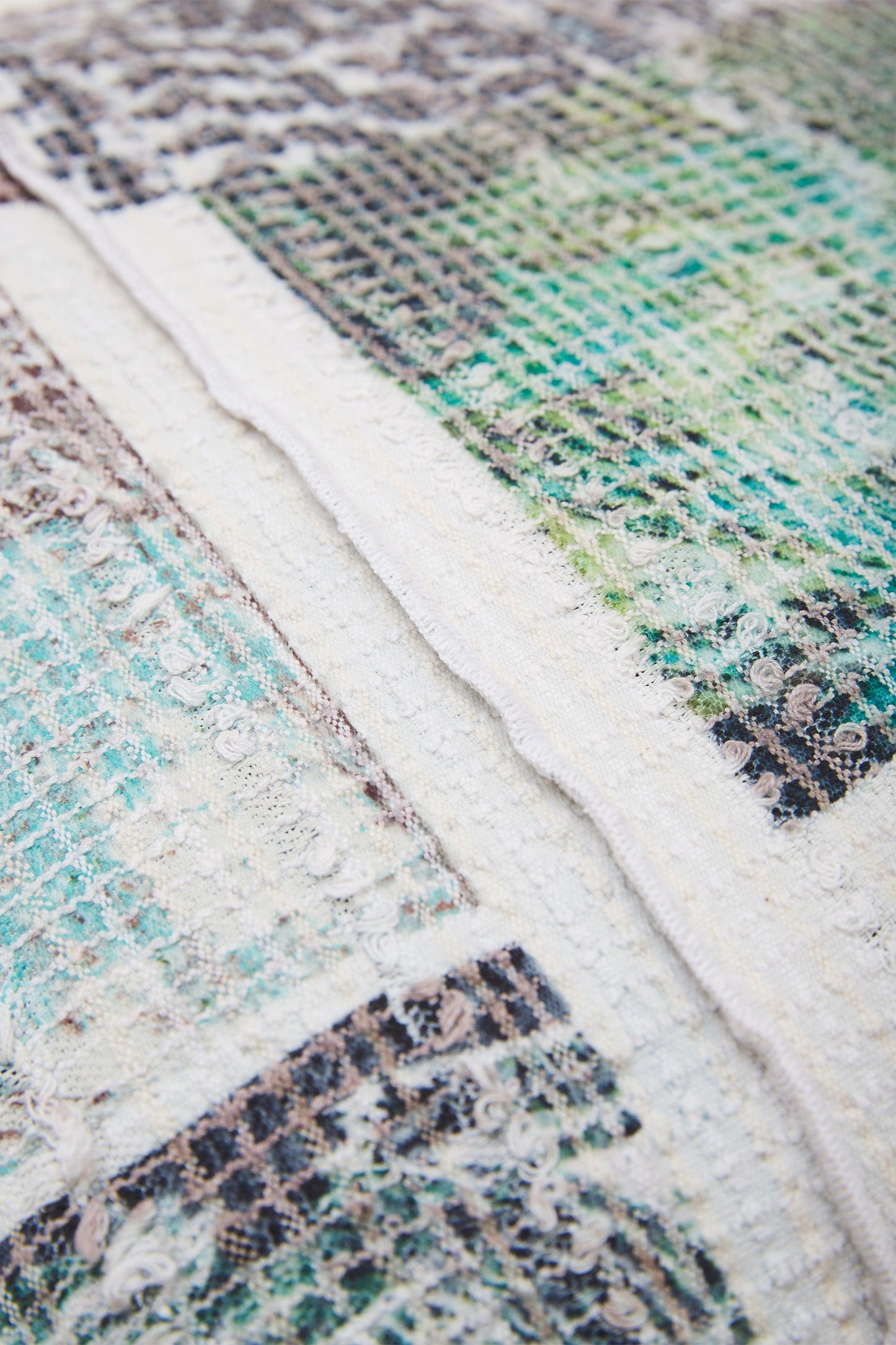 Topographic Study Stretch Weave Cushion-Luna Del Pinal-APOC STORE