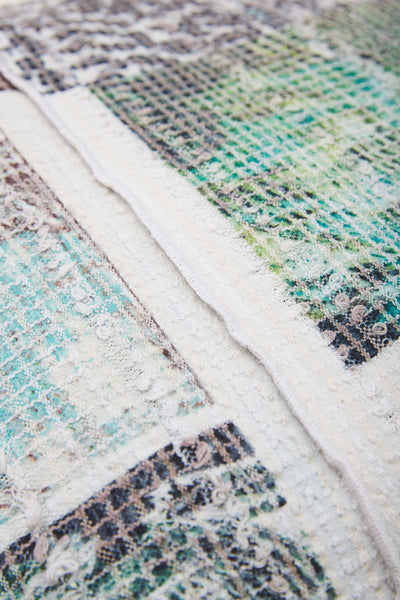 Topographic Study Stretch Weave Cushion-Luna Del Pinal-APOC STORE