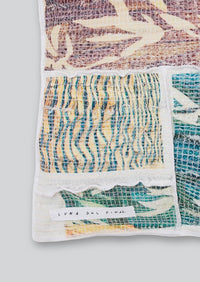 Floral Study Stretch Weave Cushion-Luna Del Pinal-APOC STORE