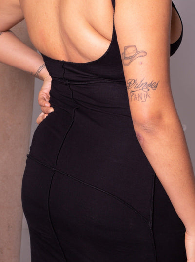 Luna Overlocked Dress-Nadine Mos-APOC STORE